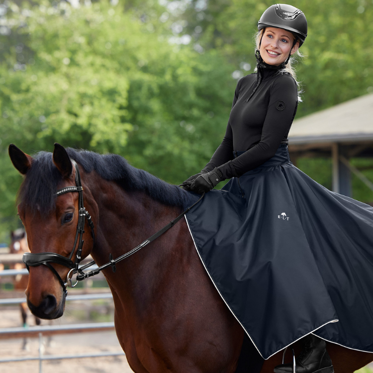 Jupe D'équitation E.L.T Lotta Bleu nuit