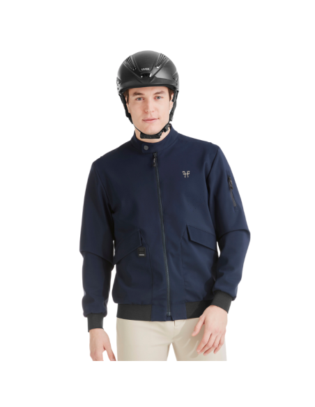 Veste Airbag Horse Pilot Teddy Homme Marine