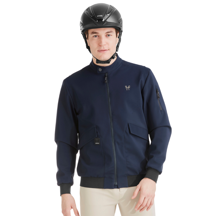 Veste Airbag Horse Pilot Teddy Homme Marine