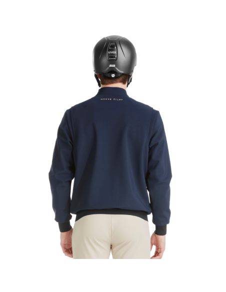 Veste Airbag Horse Pilot Teddy Homme Marine