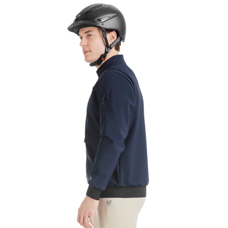 Veste Airbag Horse Pilot Teddy Homme Marine