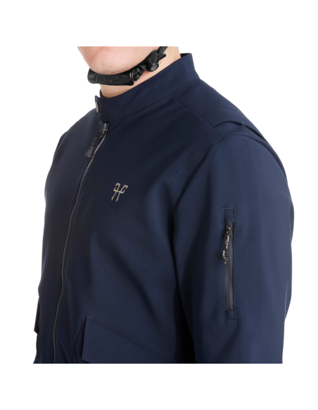 Veste Airbag Horse Pilot Teddy Homme Marine
