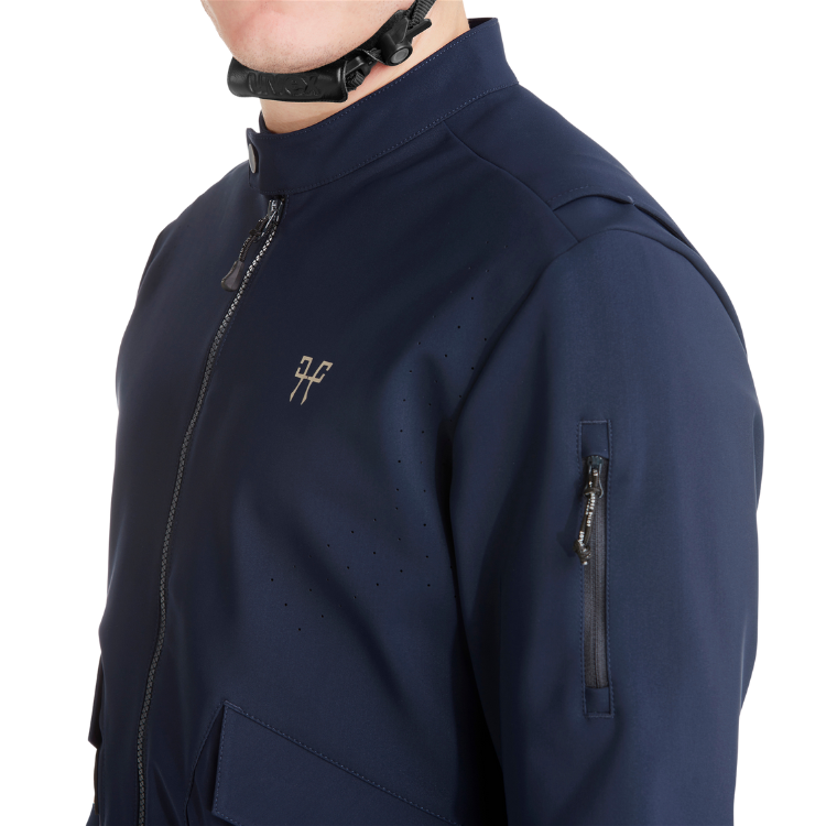 Veste Airbag Horse Pilot Teddy Homme Marine