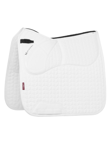 Tapis De Selle LeMieux ProSorb Square Dressage BLANC