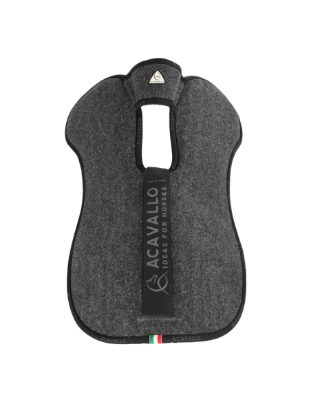 Amortisseur Acavallo Feutre Piuma Charcoal/grey