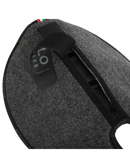 Amortisseur Acavallo Feutre Piuma Charcoal/grey