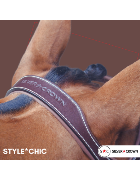Bridon Silver Crown Style Chic AUSTRALIAN NUT/CHATAIGNE