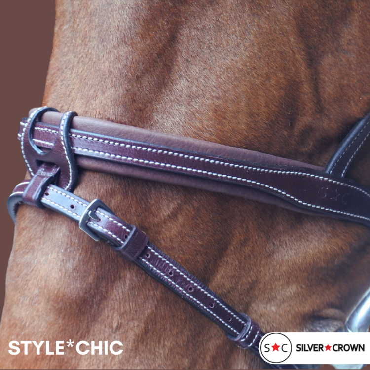 Bridon Silver Crown Style Chic AUSTRALIAN NUT/CHATAIGNE