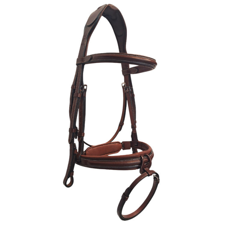 Silver Crown Comfort Bridle