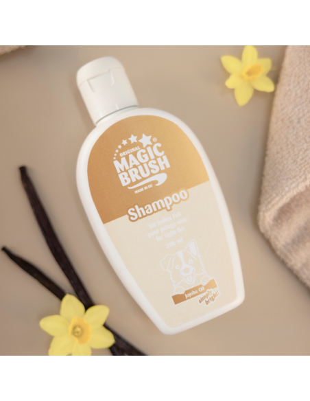 Shampoing MagicBrush Pelage Clair Pour Chiens 200ml