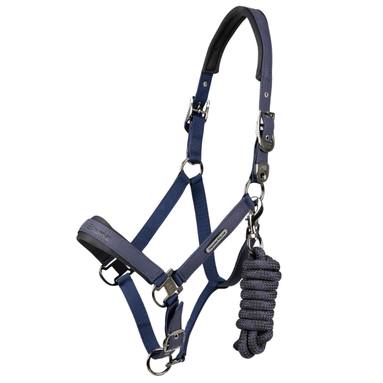 Licol Avec Longe Premier Equine Duco Marine