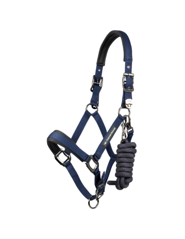 Licol Avec Longe Premier Equine Corda Marine