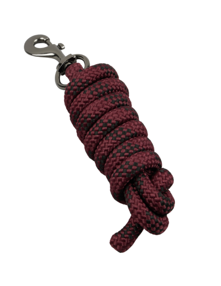 Licol Avec Longe Premier Equine Corda Bordeaux