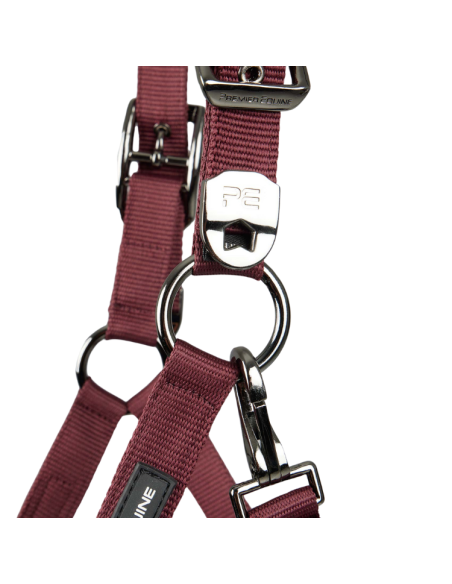 Licol Avec Longe Premier Equine Corda Bordeaux