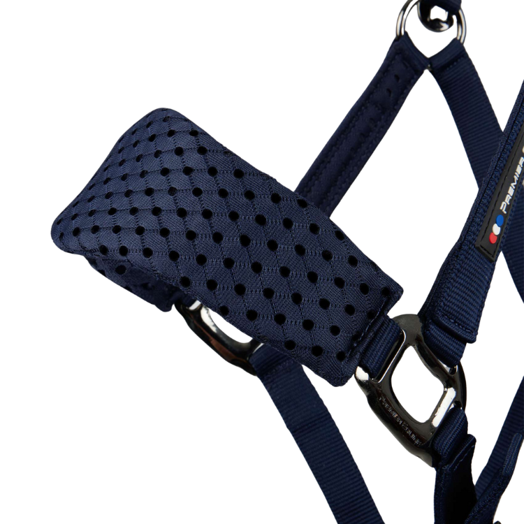 Licol Avec Longe Premier Equine 3D Mesh Necto Marine