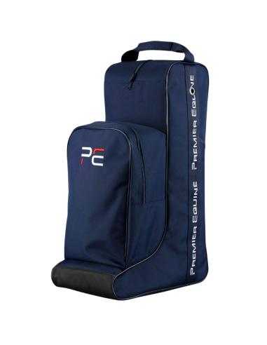 Premier Equine Team Tall Boot Bag with Storage Navy