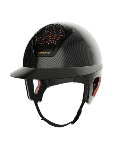 Casque Freejump Voronoi Carbon Glossy Colors ROSE GOLD