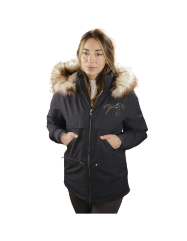 Penelope Steppy Parka Navy