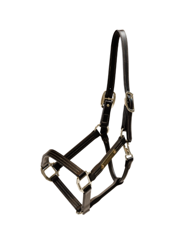 Kentucky Leather Wellington Halter Brown