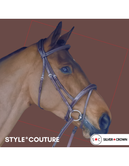 Bridon Silver Crown Style Couture CHATAIGNE