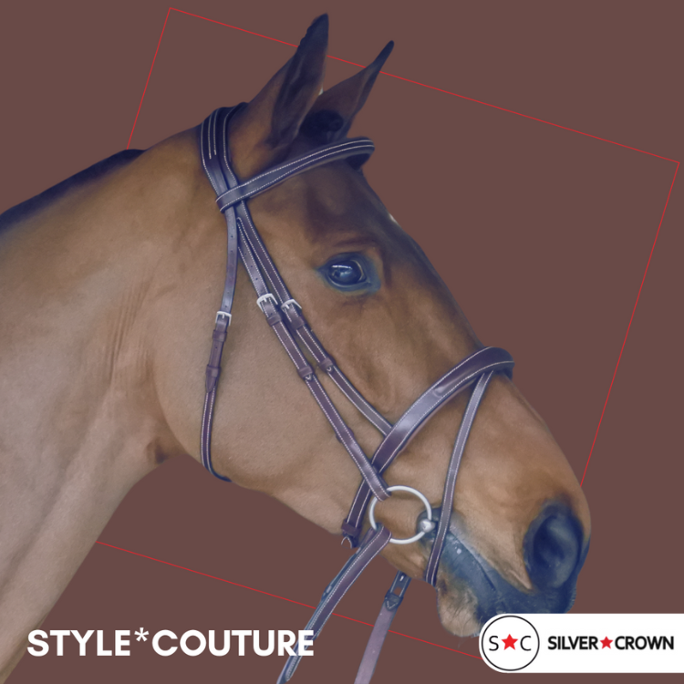 Bridon Silver Crown Style Couture CHATAIGNE