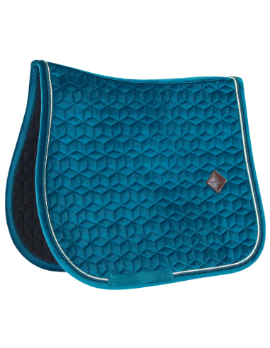 Tapis De Selle Kentucky Velvet Jumping Emeraude