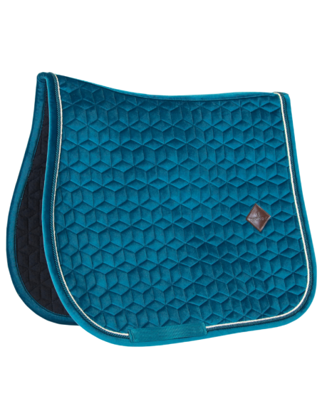 Tapis De Selle Kentucky Velvet Jumping Emeraude