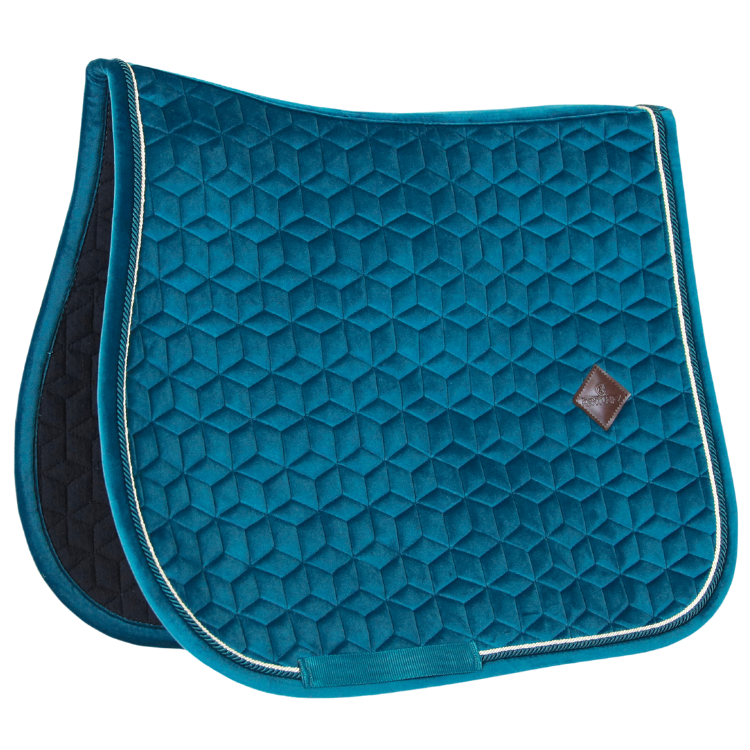 Tapis De Selle Kentucky Velvet Jumping Emeraude
