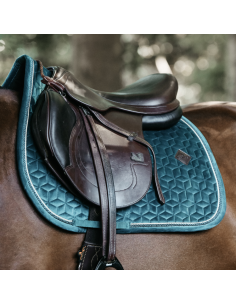 Tapis De Selle Kentucky Velvet Jumping Emeraude 2