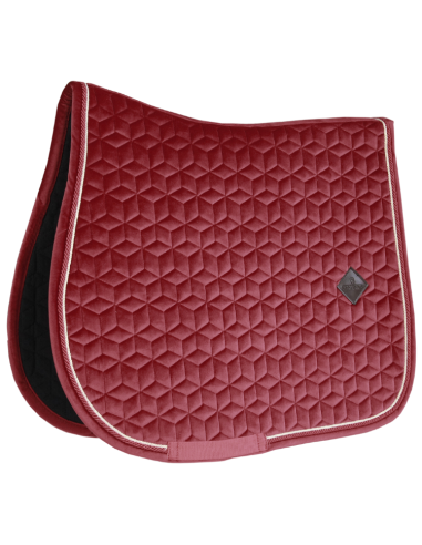 Tapis De Selle Kentucky Velvet Jumping Bordeaux