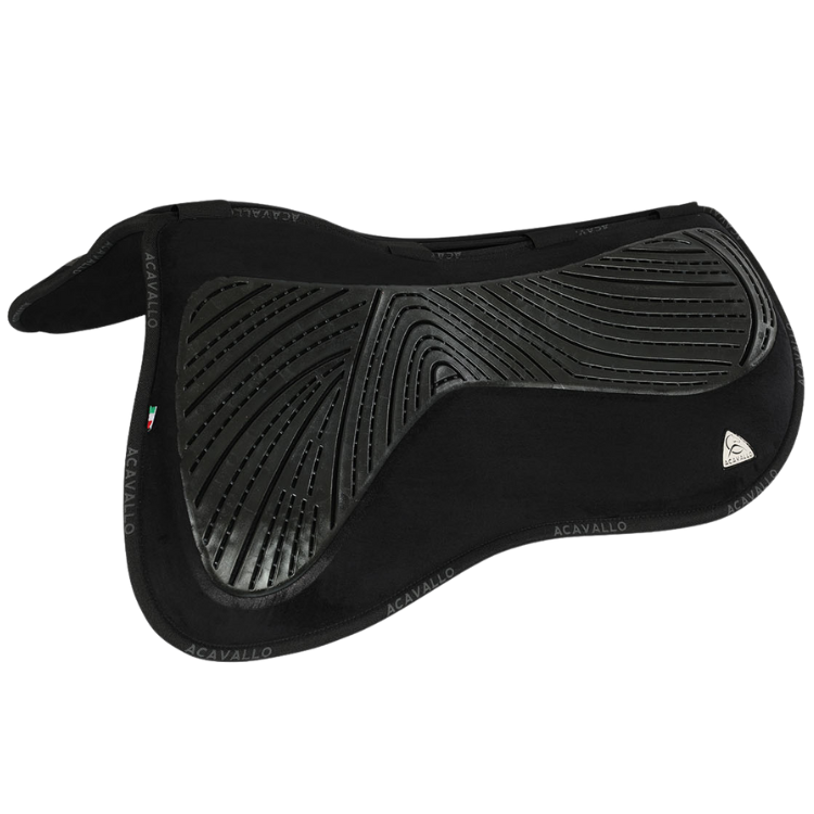 Amortisseur Acavallo Grip Gel En Suède Noir