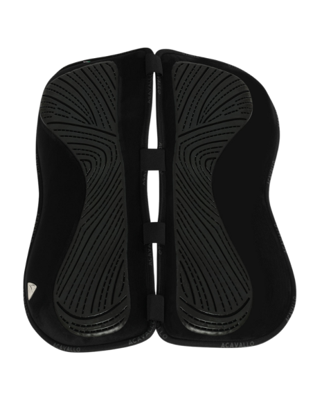 Amortisseur Acavallo Grip Gel En Suède Noir
