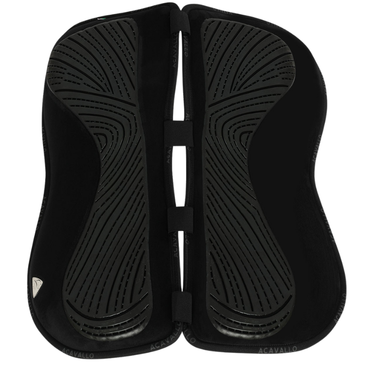 Amortisseur Acavallo Grip Gel En Suède Noir