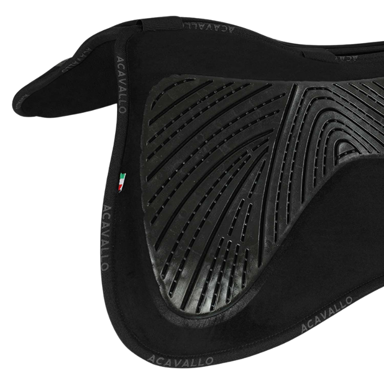 Amortisseur Acavallo Grip Gel En Suède Noir