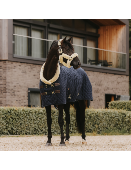 Couverture D'écurie Kentucky 160g Marine