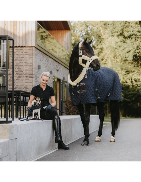 Couverture D'écurie Kentucky 160g Marine