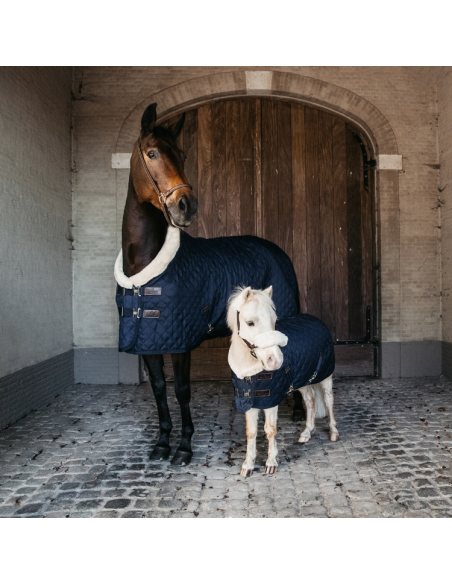 Couverture D'écurie Kentucky 160g Marine