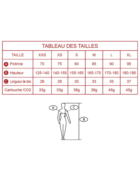 Gilet Airbag Spark Manège Enfant Noir