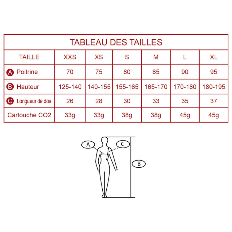 Gilet Airbag Spark Manège Enfant Noir