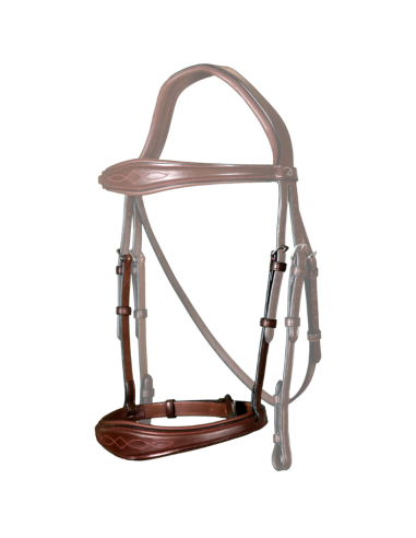 Dy'on Anatomic Noseband NEC Brown