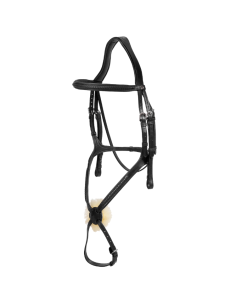 Dy'on Plaited Figure 8 Noseband Bridle NEC Black