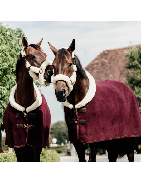 Chemise Polaire Kentucky Show Rug Bordeaux