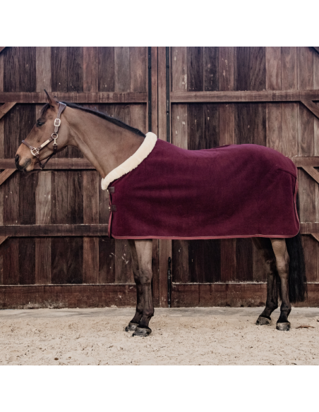 Chemise Polaire Kentucky Show Rug Bordeaux
