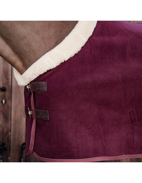 Chemise Polaire Kentucky Show Rug Bordeaux