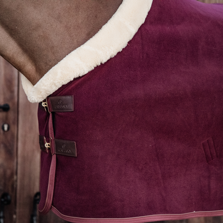 Chemise Polaire Kentucky Show Rug Bordeaux