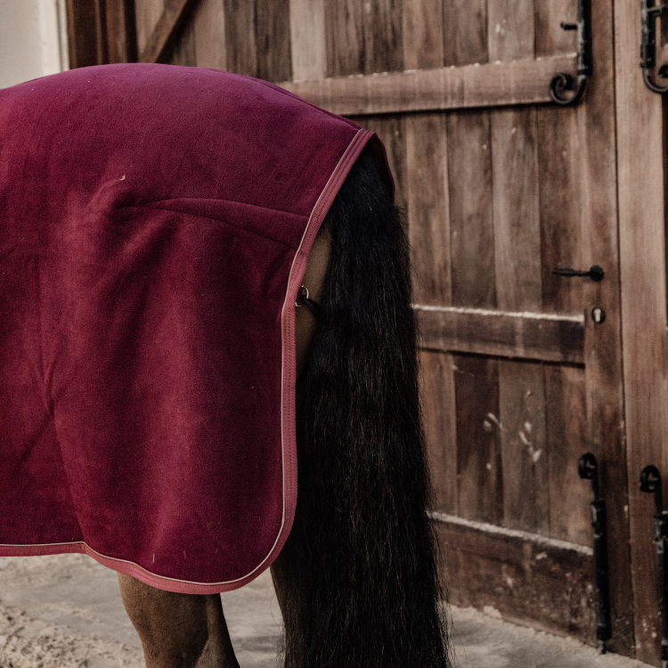 Chemise Polaire Kentucky Show Rug Bordeaux