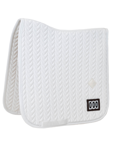 Kentucky Diamond Competition Saddle Pad Dressage White