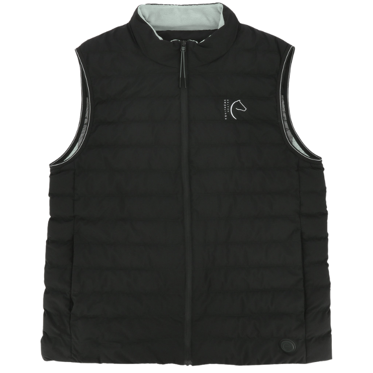 Gilet Chauffant Equithème Charlie Noir