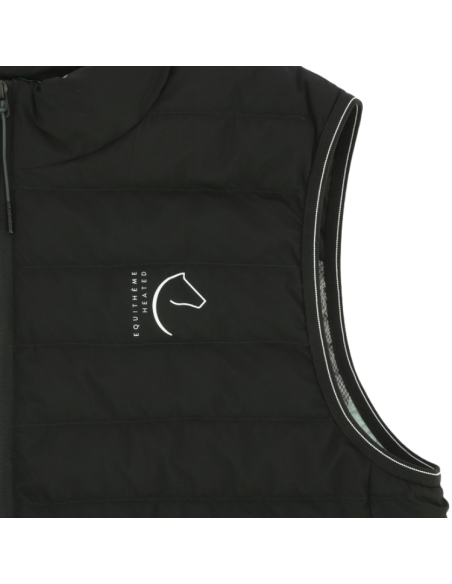 Gilet Chauffant Equithème Charlie Noir
