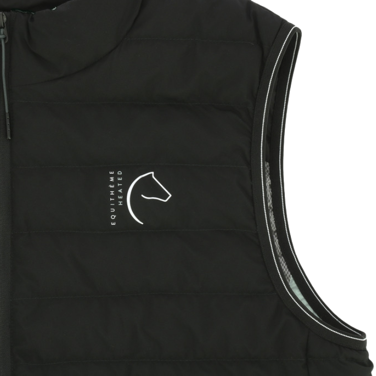 Gilet Chauffant Equithème Charlie Noir